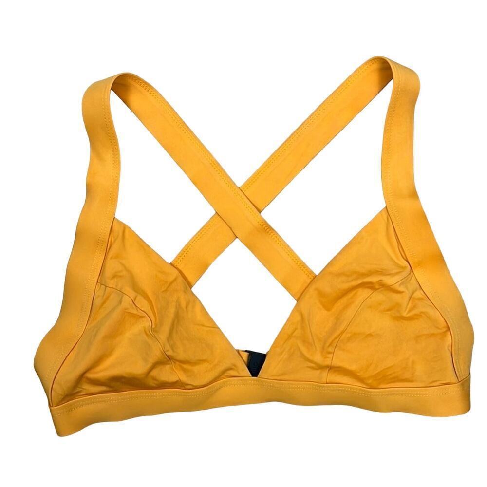 Onia Kamryn Bikini Top Orange